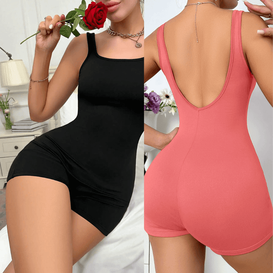 Sexy Bodycon Halter Romper