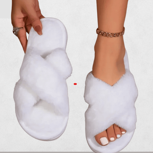 FurEase Cross Slippers