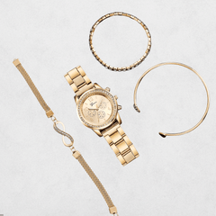 GlamAura 4-in-1 Watch Set