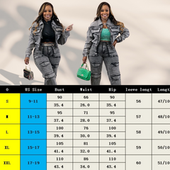 Street Luxe Denim Tracksuit